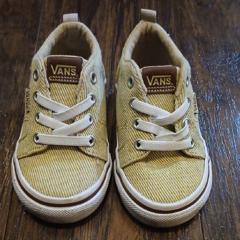 Vans Kids Tan Sneakers